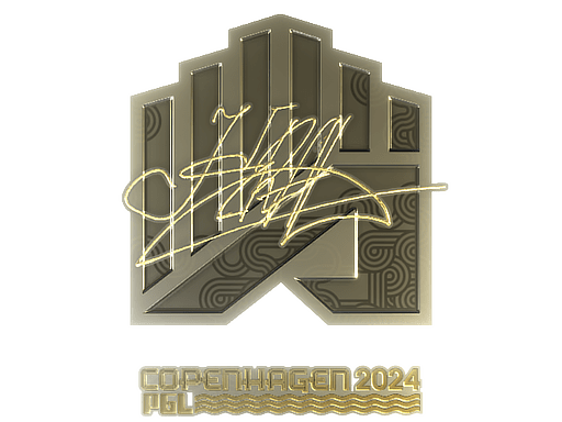 Sticker | Krad (Gold) | Copenhagen 2024