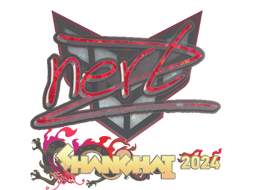 Sticker | NertZ (Glitter) | Shanghai 2024
