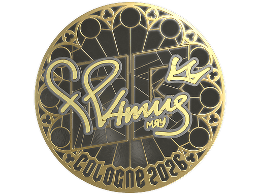 Sticker | FL4MUS (Gold) | Cologne 2026