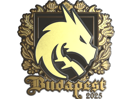Sticker | Team Spirit (Gold) | Budapest 2025