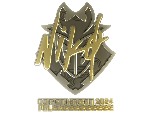 Sticker | NiKo (Gold) | Copenhagen 2024