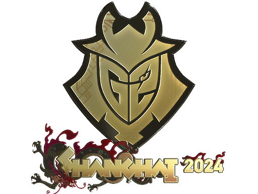 Sticker | G2 Esports (Gold) | Shanghai 2024