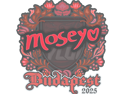 Sticker | Moseyuh | Budapest 2025