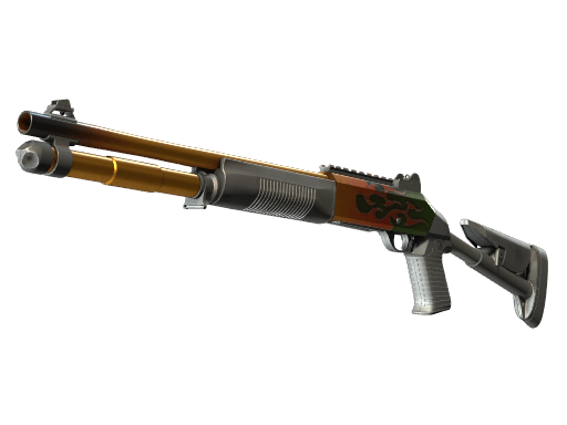 StatTrak™ XM1014 | Teclu Burner (Well-Worn)