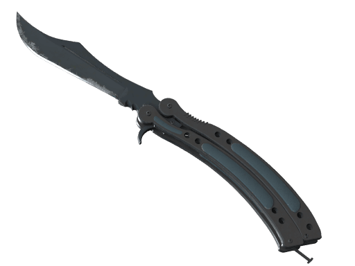★ StatTrak™ Butterfly Knife | Night (Field-Tested)