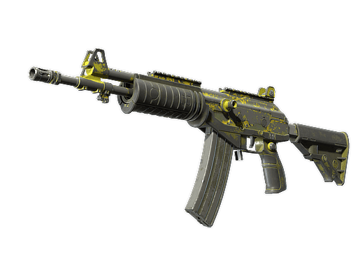 Galil AR | Acid Dart (Battle-Scarred)