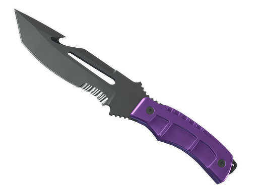 ★ StatTrak™ Survival Knife | Ultraviolet (Factory New)