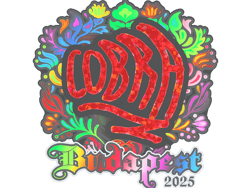 Sticker | cobra (Holo) | Budapest 2025