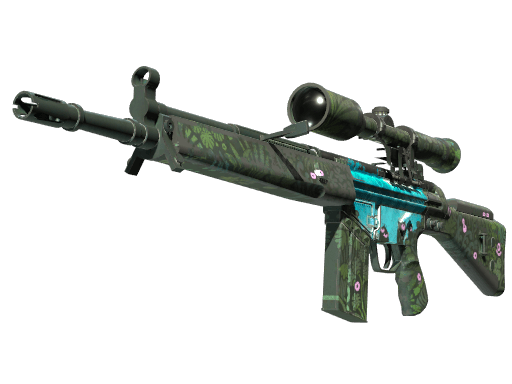 StatTrak™ G3SG1 | Dream Glade (Battle-Scarred)