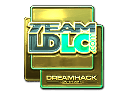 Sticker | Team LDLC.com (Gold) | DreamHack 2014