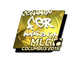 Sticker | fer (Gold) | MLG Columbus 2016