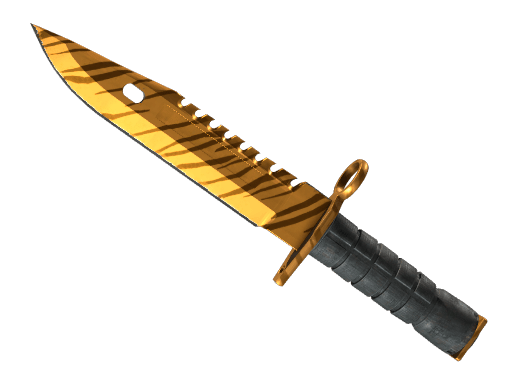 ★ StatTrak™ M9 Bayonet | Tiger Tooth (Minimal Wear)