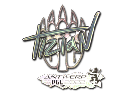Sticker | tiziaN (Holo) | Antwerp 2022