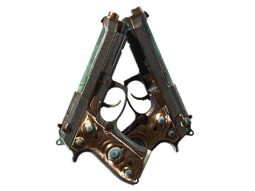 StatTrak™ Dual Berettas | Angel Eyes (Field-Tested)