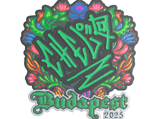Sticker | chelo (Embroidered) | Budapest 2025