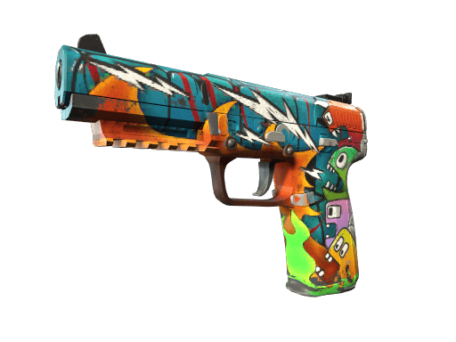 StatTrak™ Five-SeveN | Angry Mob (Well-Worn)