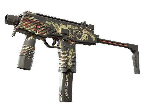 MP9 | Shredded (Battle-Scarred)