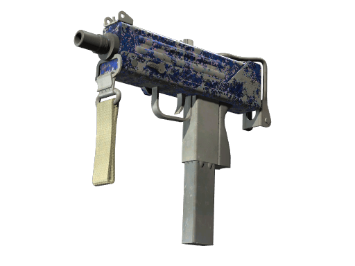 MAC-10 | Lapis Gator (Battle-Scarred)