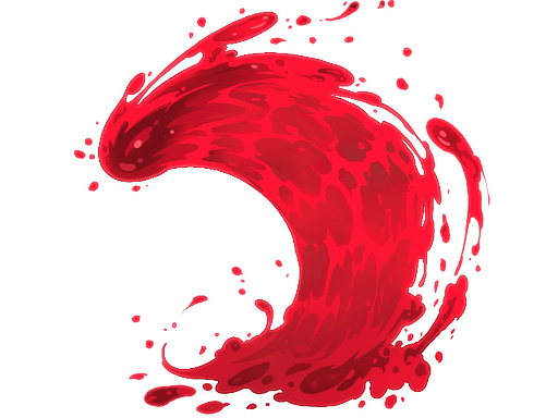 Sticker | Ruby Wave (Lenticular)