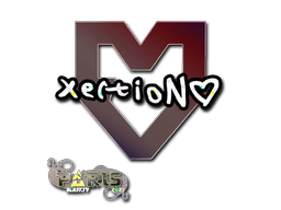 Sticker | xertioN (Glitter) | Paris 2023