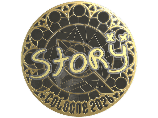 Sticker | story (Gold) | Cologne 2026
