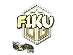 Sticker | F1KU (Gold) | Paris 2023