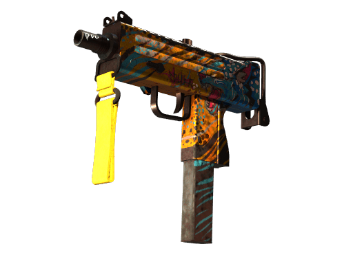 StatTrak™ MAC-10 | Stalker (Battle-Scarred)