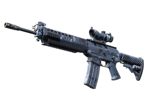 SG 553 | Night Camo (Field-Tested)