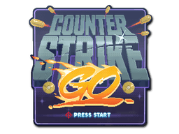 Sticker | Press Start
