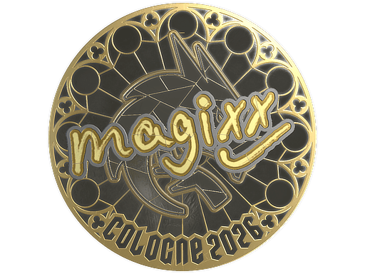 Sticker | magixx (Gold) | Cologne 2026