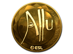 Sticker | allu (Gold) | Katowice 2019