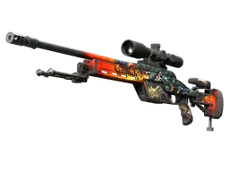 SSG 08 | Dragonfire (Field-Tested)