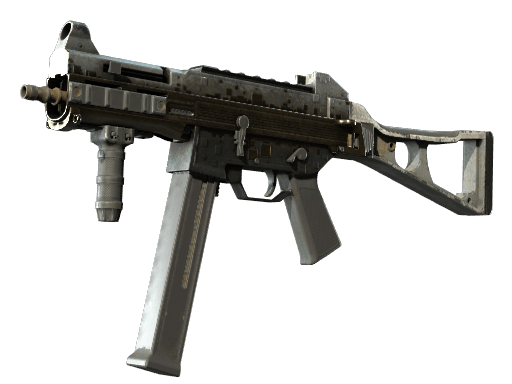 StatTrak™ UMP-45 | Gold Bismuth (Battle-Scarred)