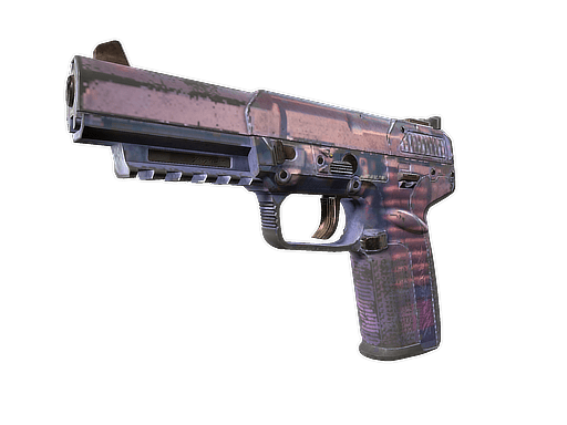 Five-SeveN | Dark Polymer (Battle-Scarred)
