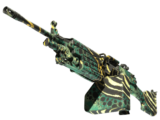 StatTrak™ M249 | Emerald Poison Dart (Factory New)