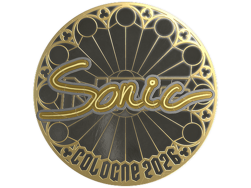 Sticker | Sonic (Gold) | Cologne 2026