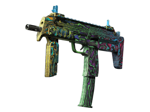StatTrak™ MP7 | Neon Ply (Field-Tested)