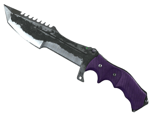 ★ StatTrak™ Huntsman Knife | Ultraviolet (Battle-Scarred)