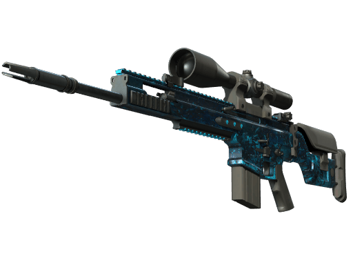 StatTrak™ SCAR-20 | Grotto (Field-Tested)