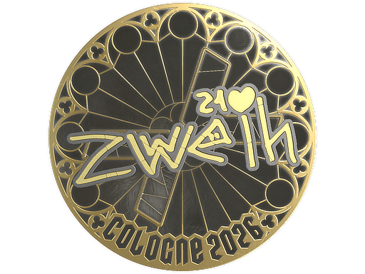 Sticker | zweih (Gold) | Cologne 2026