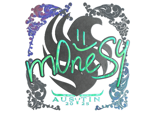 Sticker | m0NESY (Holo) | Austin 2025