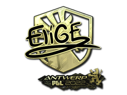 Sticker | EliGE (Gold) | Antwerp 2022