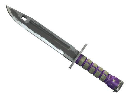 ★ Bayonet | Ultraviolet (Battle-Scarred)