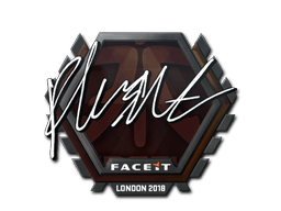 Sticker | flusha | London 2018
