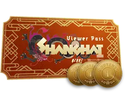 Shanghai 2024 Viewer Pass + 3 Tokens