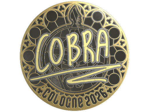 Sticker | cobra (Gold) | Cologne 2026