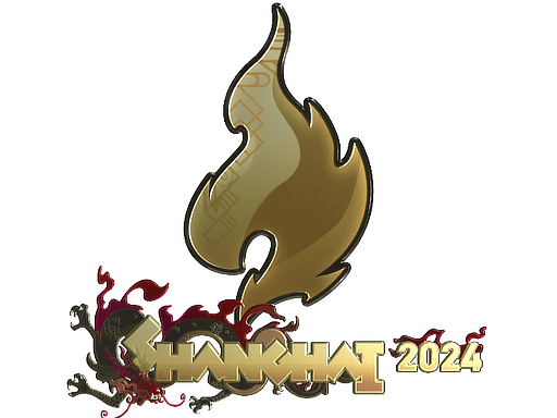 Sticker | Passion UA (Gold) | Shanghai 2024