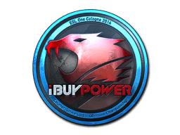 Sticker | iBUYPOWER (Foil) | Cologne 2014