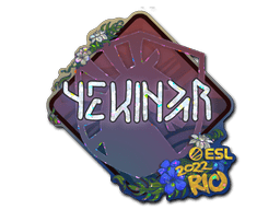 Sticker | YEKINDAR (Glitter) | Rio 2022