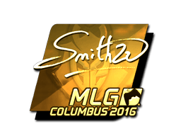 Sticker | SmithZz (Gold) | MLG Columbus 2016
